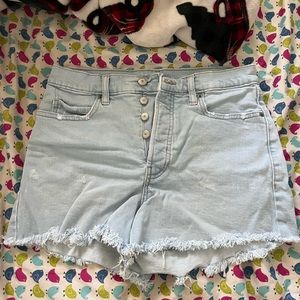 old navy jean shorts size 10